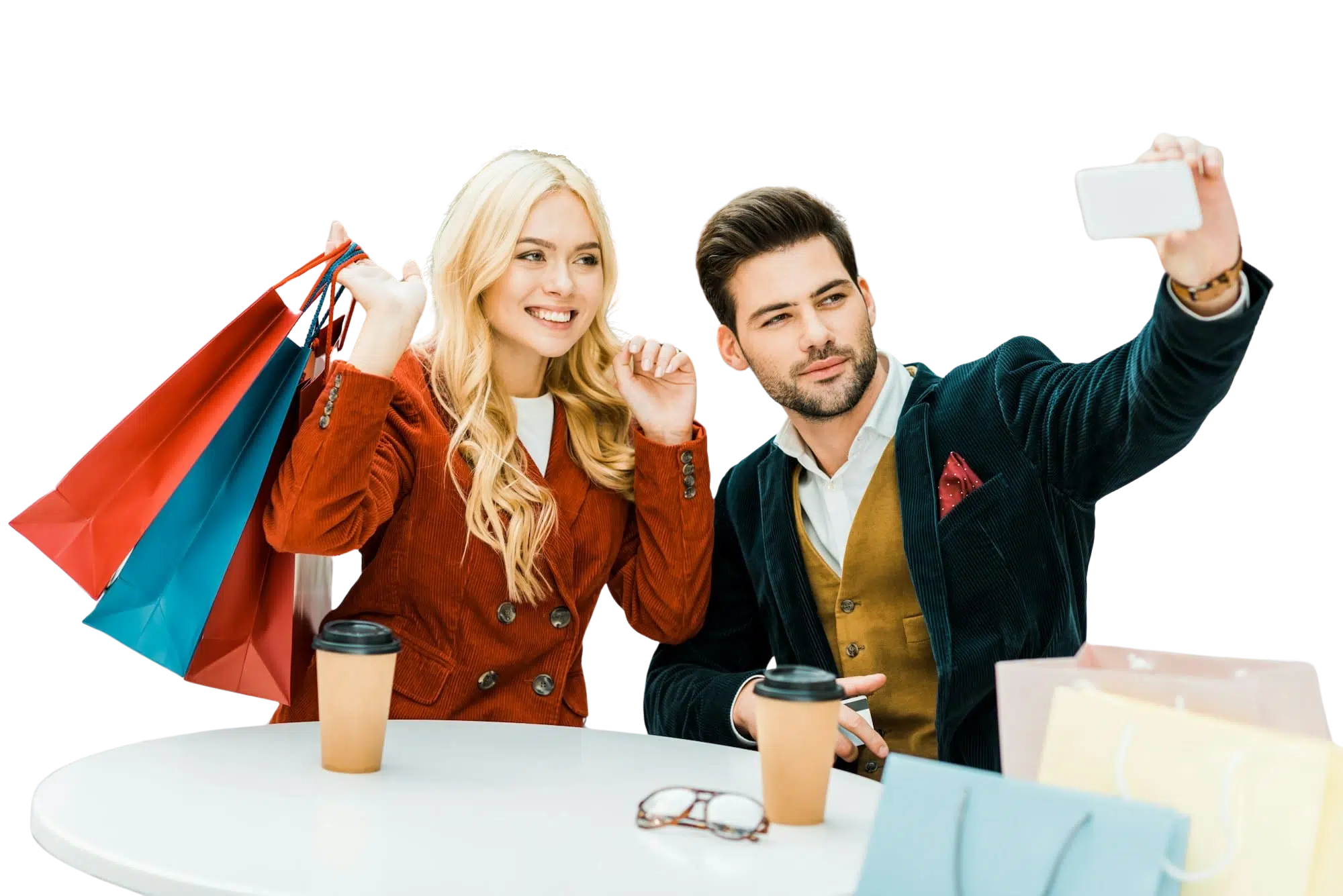 Casal fazendo compras na Vida Ideal Casal fazendo compras na Vida Ideal