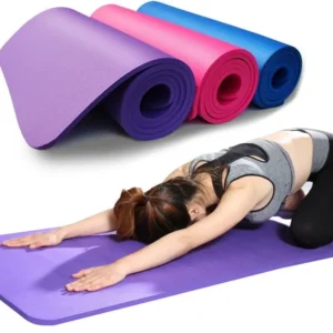 Tapete Antiderrapante para Exercícios, Pilates e Yoga
