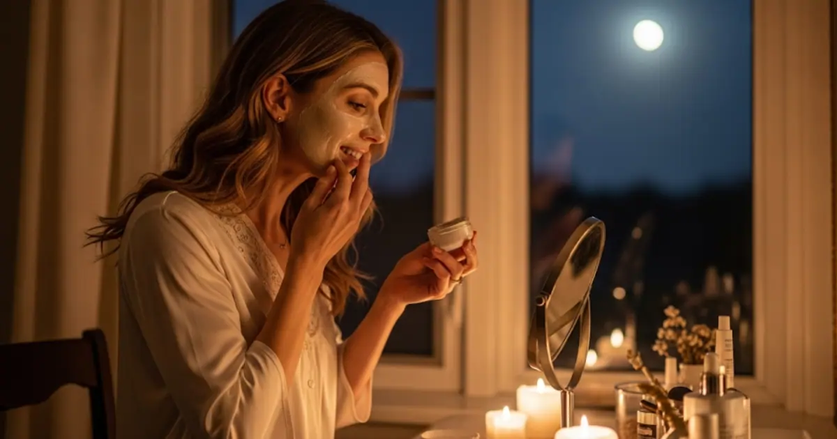 Rotina de Skincare Noturno