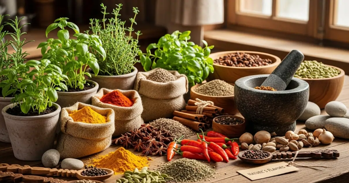 Ervas e Temperos Naturais