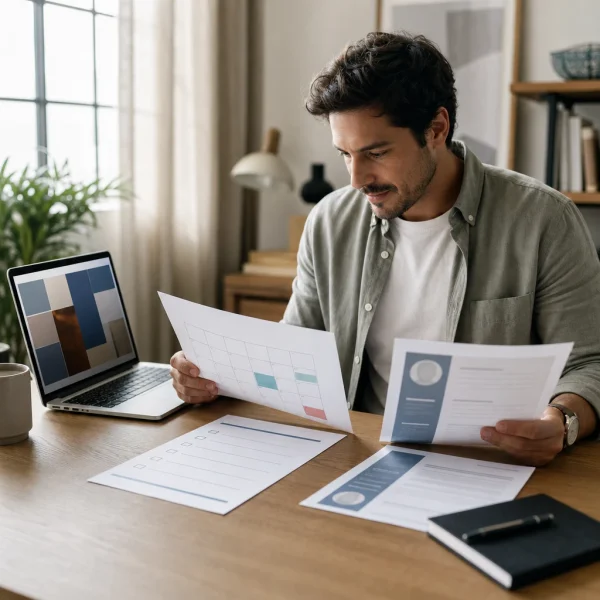 30-day calendar to organize search for remote work